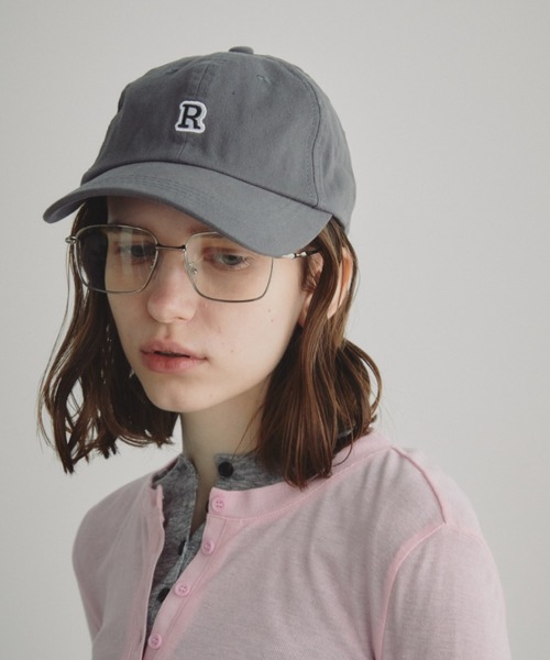 Auntie Rosa Holiday(アンティローザホリデー)の「RロゴCAP(キャップ・レディース・グレー/グリーン・FREE)」の2枚目の写真