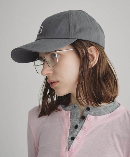 Auntie Rosa Holiday(アンティローザホリデー)の「RロゴCAP(キャップ・レディース・グレー/グリーン・FREE)」の7枚目の写真