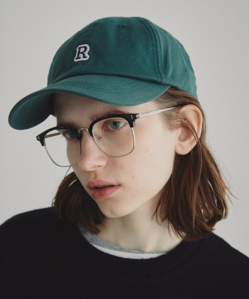 Auntie Rosa Holiday(アンティローザホリデー)の「RロゴCAP(キャップ・レディース・グレー/グリーン・FREE)」の5枚目の写真