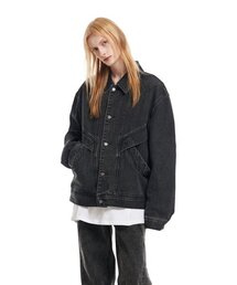 ADDOFF（アドオフ）の「ADDOFF EMBOSSED DENIM JACKET BLACK（デニムジャケット）」