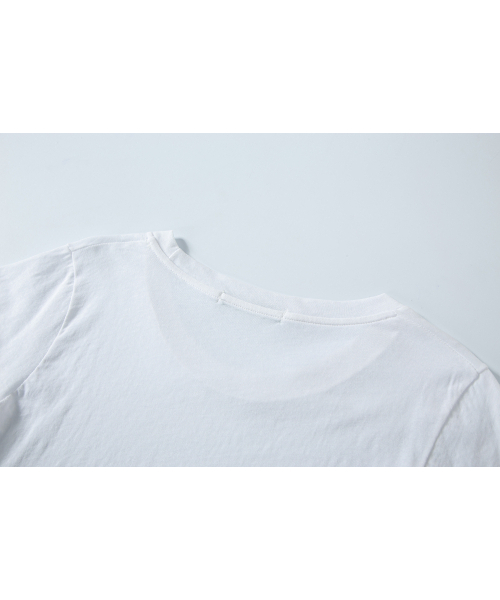 SALAD BAGUNI(サラダバグニ)の「Soft u-neck signature tee - white(Tシャツ/カットソー・レディース・その他・FREE)」の6枚目の写真
