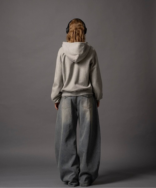 CIVVY.(シヴィ―)の「Double Pocket Wide denim Pants - ダブルポケットワイドデニムパンツ -(デニムパンツ・メンズ・ブルー/ブラック・LARGE/MEDIUM/SMALL)」の16枚目の写真