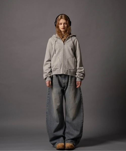 CIVVY.(シヴィ―)の「Double Pocket Wide denim Pants - ダブルポケットワイドデニムパンツ -(デニムパンツ・メンズ・ブルー/ブラック・LARGE/MEDIUM/SMALL)」の18枚目の写真