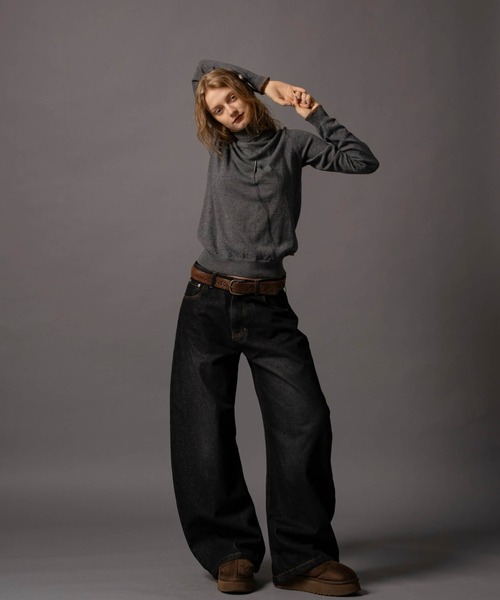 パンツ CIVVY.Double Pocket Wide denim Pants Double Pocket Wide denim Pants - ダブルポケットワイドデニムパンツ
