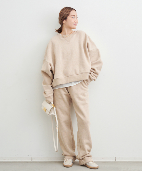 Deuxieme Classe（ドゥーズィエムクラス）の「【ENTIRE STUDIOS / エンタイアスタジオ】BOX CREW SWEAT（スウェット・レディース・ベージュ・FREE）」の16枚目の写真