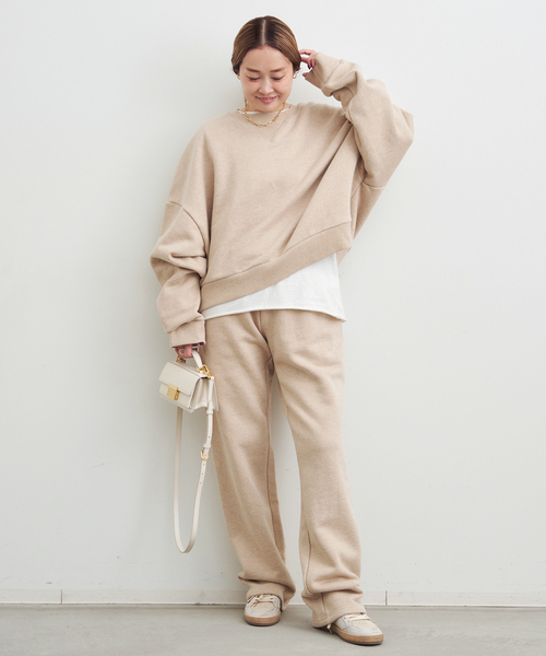 Deuxieme Classe（ドゥーズィエムクラス）の「【ENTIRE STUDIOS / エンタイアスタジオ】BOX CREW SWEAT（スウェット・レディース・ベージュ・FREE）」の17枚目の写真