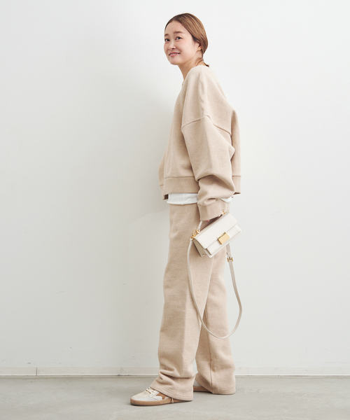 Deuxieme Classe（ドゥーズィエムクラス）の「【ENTIRE STUDIOS / エンタイアスタジオ】BOX CREW SWEAT（スウェット・レディース・ベージュ・FREE）」の18枚目の写真