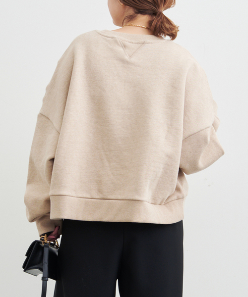 Deuxieme Classe（ドゥーズィエムクラス）の「【ENTIRE STUDIOS / エンタイアスタジオ】BOX CREW SWEAT（スウェット・レディース・ベージュ・FREE）」の22枚目の写真