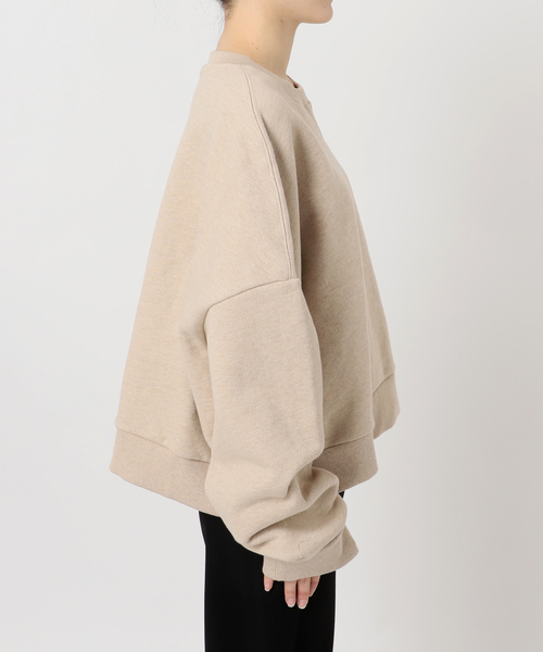 Deuxieme Classe（ドゥーズィエムクラス）の「【ENTIRE STUDIOS / エンタイアスタジオ】BOX CREW SWEAT（スウェット・レディース・ベージュ・FREE）」の7枚目の写真