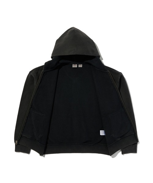 Levi's(リーバイス)の「Levi's/リーバイス HAYES BOXY フルジップ スウェットシャツ(パーカー・メンズ・ブラック・L/M/S/XL)」の10枚目の写真