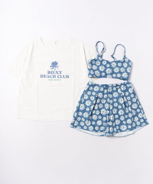 ROXY(ロキシー)の「ROXY/ロキシー 水着 3点セット TSW261102(水着・キッズ・ブラウン/ブルー・150cm/140cm/130cm/120cm)」の9枚目の写真