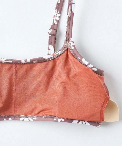 ROXY(ロキシー)の「ROXY/ロキシー 水着 3点セット TSW261102(水着・キッズ・ブラウン/ブルー・150cm/140cm/130cm/120cm)」の15枚目の写真