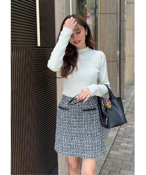 セール】Fancy tweed mini skirt（スカート）｜LUDICRUM（ルーディ