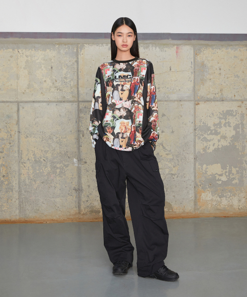 LMCの「TECHNOLOGIES AOP LONG SLV JERSEY gray（Tシャツ/カットソー・レディース・その他・S/M/L/XL）」の3枚目の写真