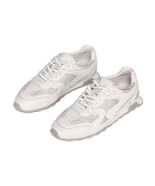 ASH（アッシュ）の「ASH/アッシュ【KASAR NET】軽量メッシュスニーカー フラットソール 3cmヒール（スニーカー・レディース・ホワイト・35/39/38/37/36）」の4枚目の写真