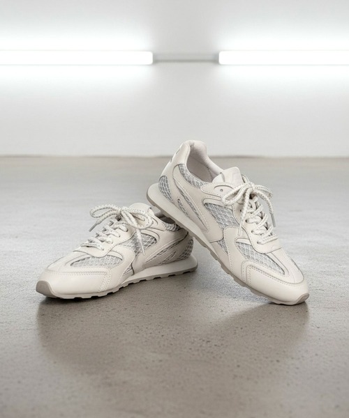 ASH（アッシュ）の「ASH/アッシュ【KASAR NET】軽量メッシュスニーカー フラットソール 3cmヒール（スニーカー・レディース・ホワイト・35/39/38/37/36）」の10枚目の写真