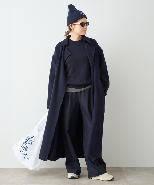 Deuxieme Classe（ドゥーズィエムクラス）の「BTN Logo Shopping バッグ（ショルダーバッグ・レディース・ホワイト/チャコールグレー・FREE）」の8枚目の写真