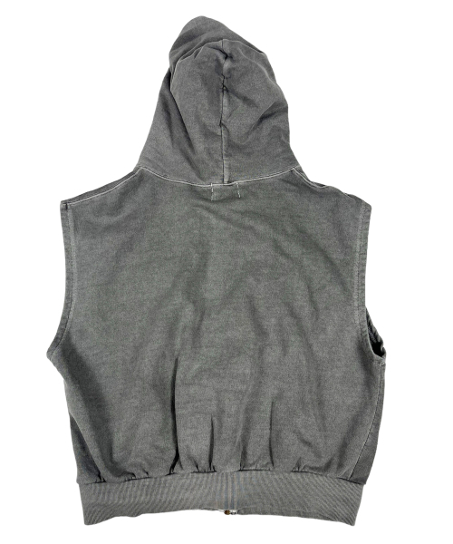 SK8ER ROCK(スケーターロック)の「Doodle Star Pigment Hood Zip-up (Gray)(ベスト・レディース・その他・ONE SIZE)」の2枚目の写真
