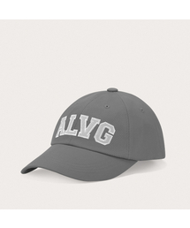 ALAVAGUE（アラバグ）の「ALVG アプリケキャップ - グレー（キャップ）」