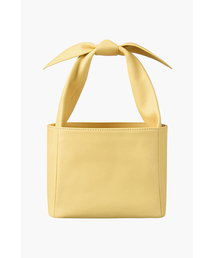 KUME（クメ）の「Knotted Handle Leather Bag, Yellow（ショルダーバッグ）」