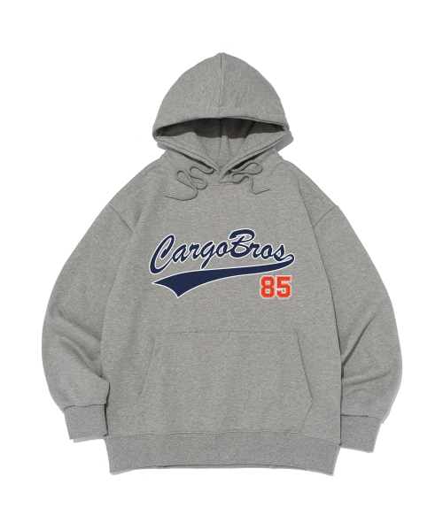 CARGOBROS(カーゴブロス)の「ブロス85 オーバーサイズ フードパーカー (グレー)(パーカー・メンズ・その他・XL/S/M/L/X-LARGE/SMALL/MEDIUM/LARGE)」の1枚目の写真