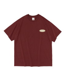 ANALOG MOOD（アナログムード）の「A-MOOD ロゴ半袖Tシャツ（ワイン）（Tシャツ/カットソー）」