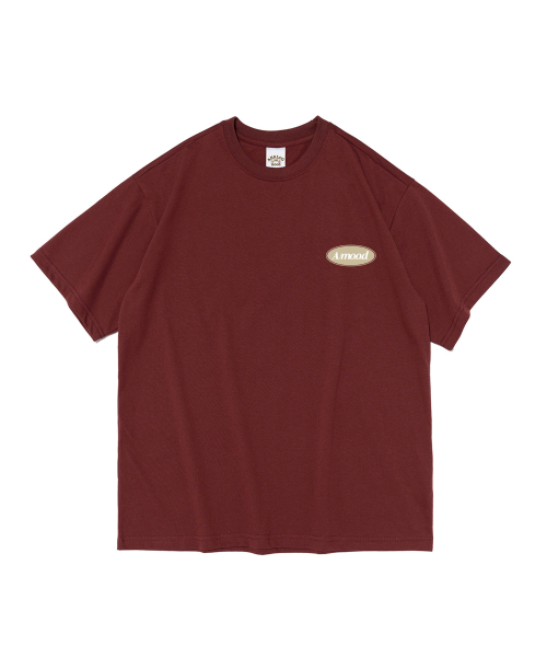 ANALOG MOOD(アナログムード)の「A-MOOD ロゴ半袖Tシャツ(ワイン)(Tシャツ/カットソー・レディース・その他・M/L/2XL/S/XL)」の1枚目の写真