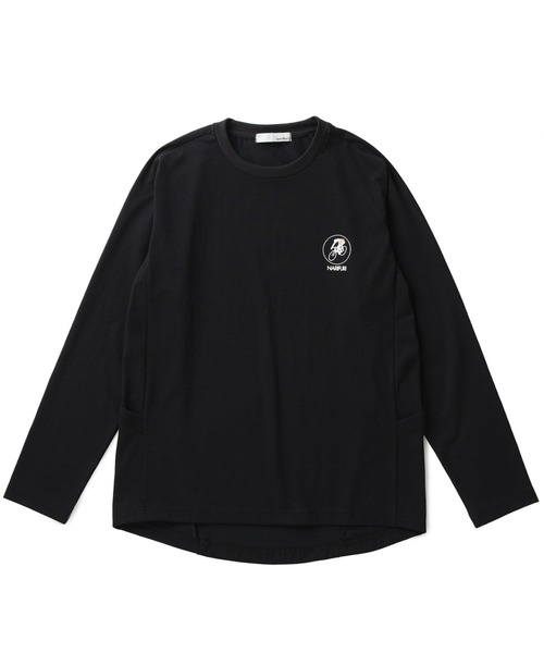 CITY COUNTRY CITY（シティーカントリーシティー）の「narifuri × CCC ツールドロングTシャツ（Tシャツ/カットソー・メンズ・シルバーグレー/ブラック・SMALL/MEDIUM/LARGE/X-LARGE）」の12枚目の写真