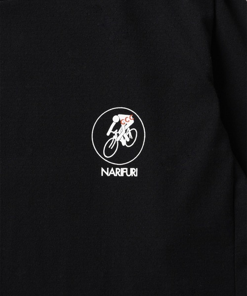 CITY COUNTRY CITY（シティーカントリーシティー）の「narifuri × CCC ツールドロングTシャツ（Tシャツ/カットソー・メンズ・シルバーグレー/ブラック・SMALL/MEDIUM/LARGE/X-LARGE）」の13枚目の写真