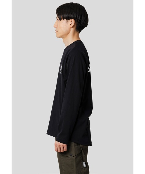 CITY COUNTRY CITY（シティーカントリーシティー）の「narifuri × CCC ツールドロングTシャツ（Tシャツ/カットソー・メンズ・シルバーグレー/ブラック・SMALL/MEDIUM/LARGE/X-LARGE）」の8枚目の写真