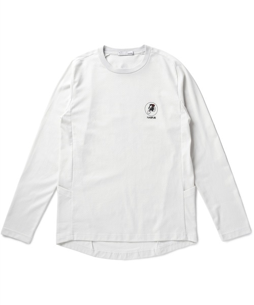 CITY COUNTRY CITY（シティーカントリーシティー）の「narifuri × CCC ツールドロングTシャツ（Tシャツ/カットソー・メンズ・シルバーグレー/ブラック・SMALL/MEDIUM/LARGE/X-LARGE）」の16枚目の写真