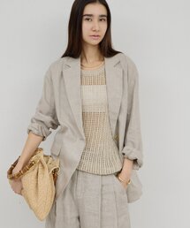 GALLARDAGALANTE | 【セットアップ対応】リネンジャケット(その他アウター)