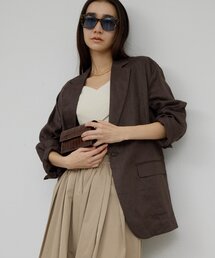 GALLARDAGALANTE | 【セットアップ対応】リネンジャケット(その他アウター)