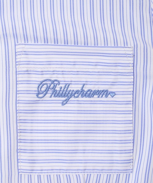 PHILLY(フィリー)の「バルーンミニシャツワンピース(ワンピース・レディース・ブルー/グレー・FREE)」の19枚目の写真