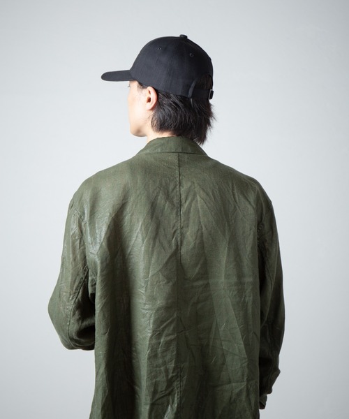 RACAL（ラカル）の「Chaine EMB Denim Cap / チェーン刺繍デニムキャップ（キャップ・メンズ・ブラック/ナチュラル/インディゴブルー・FREE）」の20枚目の写真