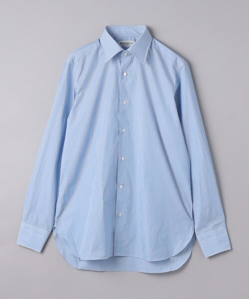 SOVEREIGN（ソブリン）の「＜SOVEREIGN＞ CANCLINI/キャンディストライプ  セミワイドカラーシャツ（シャツ/ブラウス・メンズ・ロイヤルブルー・40cm）」の2枚目の写真