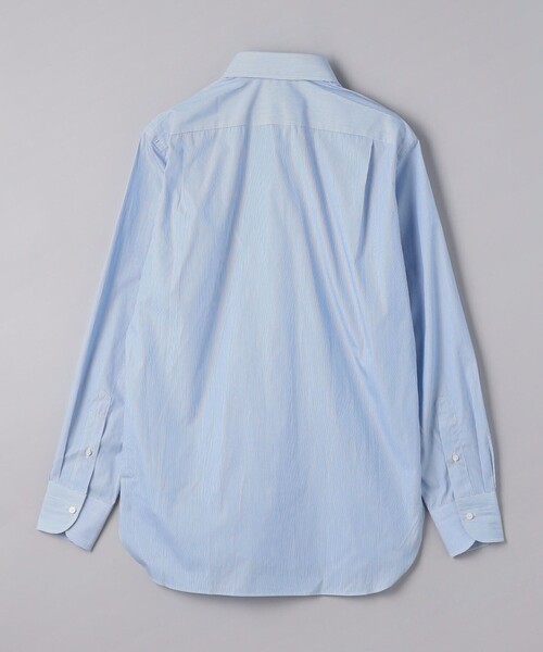 SOVEREIGN（ソブリン）の「＜SOVEREIGN＞ CANCLINI/キャンディストライプ  セミワイドカラーシャツ（シャツ/ブラウス・メンズ・ロイヤルブルー・40cm）」の3枚目の写真
