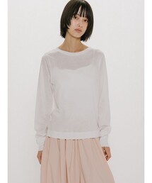 MIDIUMISOLID for Ladies レイヤードライクプルオーバー