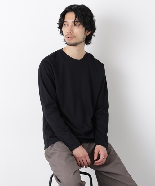 Anti Soaked(R)汗染み防止 クルーネックTシャツ（Tシャツ/カットソー