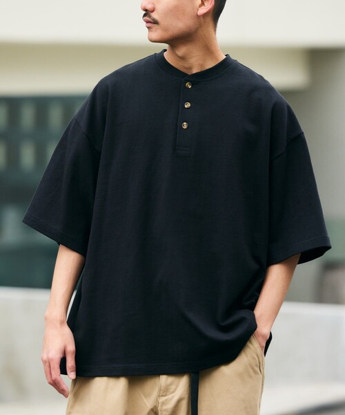 セール】限定展開 9オンス Heavyweight ビッグシルエット ヘンリー