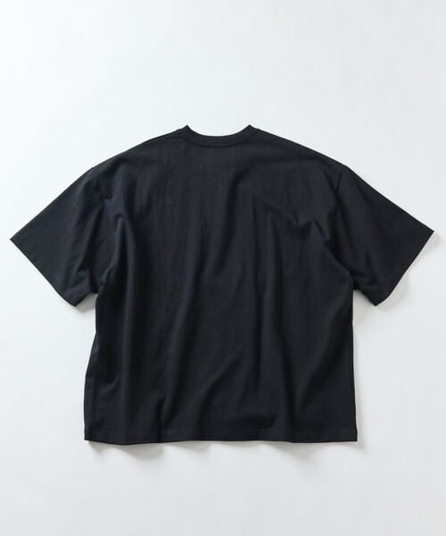 FREAK'S STORE(フリークスストア)の「限定展開 9オンス Heavyweight ビッグシルエット ヘンリーネックTシャツ ヘビーウェイト(Tシャツ/カットソー・メンズ・ホワイト/ネイビー/アッシュグレー/ブラウン/グレイッシュベージュ/ブラック/スミクロ・LARGE/MEDIUM/SMALL/X-SMALL)」の9枚目の写真