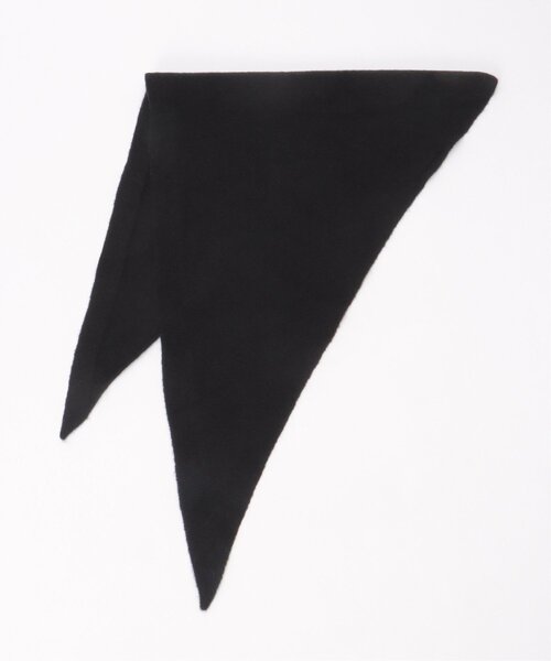 VENCEEXCHANGE（ヴァンスエクスチェンジ）の「ニットバブーシュカスカーフ（ストール/ショール・レディース・グレー/ブラック/ベージュ・FREE）」の6枚目の写真