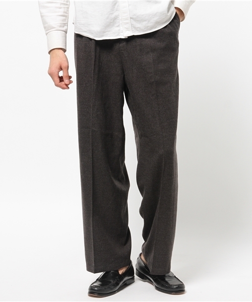 OUTLET（アウトレット）の「【Ciaopanic】TRストレッチワイドスラックスPT（その他パンツ・メンズ・ブラック/グレー・MEDIUM/LARGE）」の2枚目の写真