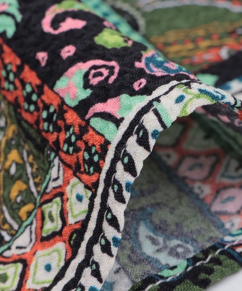 チチカカ(チチカカ)の「アソートプリントドッキングワンピース(ワンピース・レディース・ブラック/マスタード/ベージュ・FREE)」の13枚目の写真