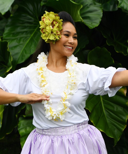 Maunaloa(マウナロア)の「【Maunaloa】レースフリルパフ袖トップス(その他トップス・レディース・ブラック/ホワイト・L/M)」の8枚目の写真