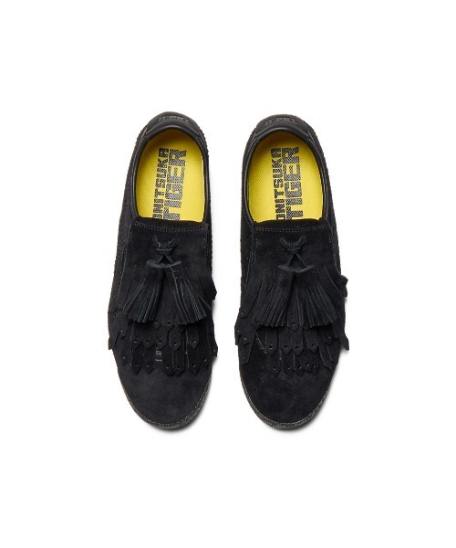 Onitsuka Tiger（オニツカタイガー）の「【ONITSUKA TIGER YELLOW COLLECTION】 MEXICO 66 FRINGE / メキシコ 66 フリンジ（スニーカー・レディース・ダークブラウン系/イエロー×ブラック/ブラック×ブラック・23/23.5/24/24.5/25/25.5/26/26.5/27/27.5/28/28.5/29/22.5）」の18枚目の写真