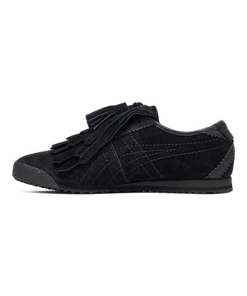 Onitsuka Tiger（オニツカタイガー）の「【ONITSUKA TIGER YELLOW COLLECTION】 MEXICO 66 FRINGE / メキシコ 66 フリンジ（スニーカー・レディース・ダークブラウン系/イエロー×ブラック/ブラック×ブラック・23/23.5/24/24.5/25/25.5/26/26.5/27/27.5/28/28.5/29/22.5）」の16枚目の写真