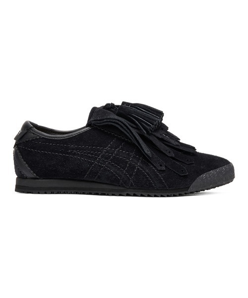 Onitsuka Tiger（オニツカタイガー）の「【ONITSUKA TIGER YELLOW COLLECTION】 MEXICO 66 FRINGE / メキシコ 66 フリンジ（スニーカー・レディース・ダークブラウン系/イエロー×ブラック/ブラック×ブラック・23/23.5/24/24.5/25/25.5/26/26.5/27/27.5/28/28.5/29/22.5）」の14枚目の写真
