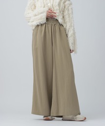 LEPSIM | ツイルギャザーワイドパンツ　630165(その他パンツ)