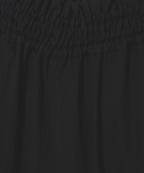 LEPSIM（レプシィム）の「ツイルギャザーワイドパンツ　630165（その他パンツ・レディース・グレイッシュベージュ/ブラック/グリーン系その他・FREE）」の12枚目の写真